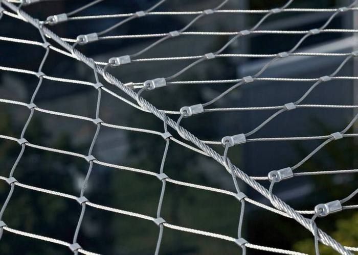Yuntong Stainless Steel Safety Net / Building Facade Safety Net Size Customized